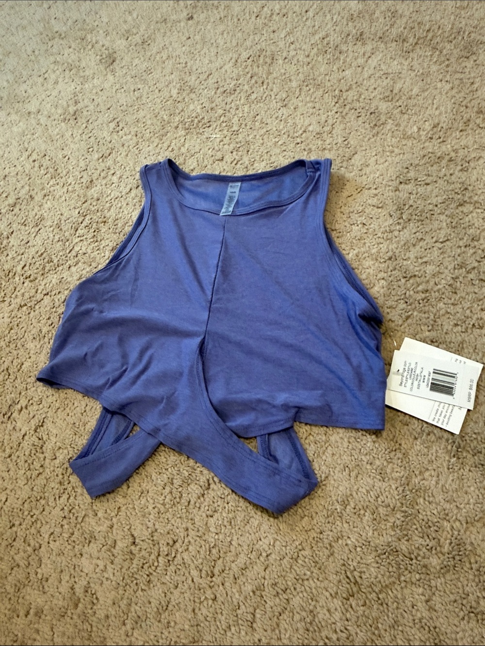 Beyond Yoga Women's Twist-Back Crop Tank Top